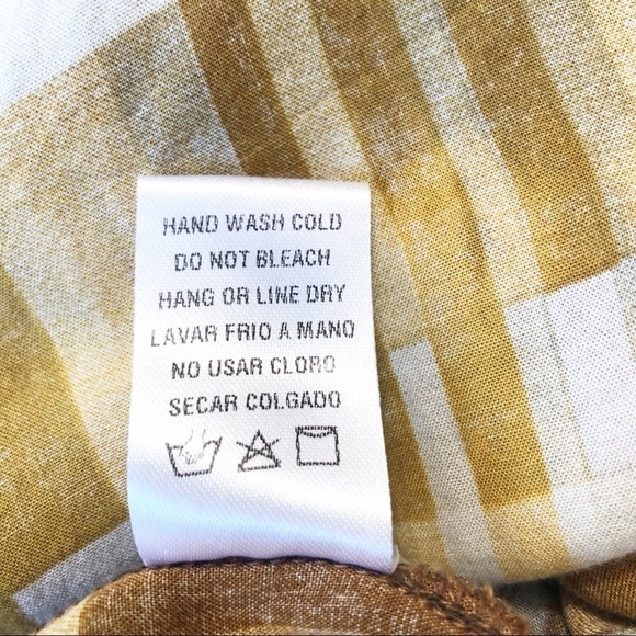 Boho Jane Plaid Tunic Woodstock Button Shirt - S - Picture 6 of 9